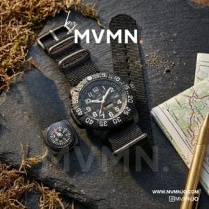 ساعة رجالية تكتيكية بشعار العلم الأردني - تصميم عسكري في عمان.