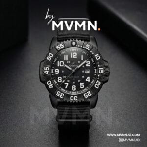 ساعة Xpearling تكتيكية سوداء للرجال - الإصدار الكلاسيكي في الأردن.